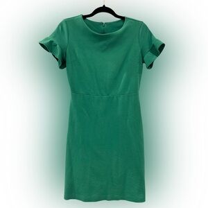 Old Navy | Green Ruffle-Sleeve Dress, Classic Fit, XS